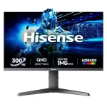 Hisense 27G6Q 27-إنش 300Hz QHD (2560×1440) Fast IPS 1ms GTG شاشة ألعاب