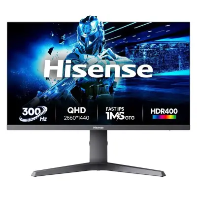 Hisense 27G6Q 27-إنش 300Hz QHD (2560×1440) Fast IPS 1ms GTG شاشة ألعاب