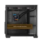 Jungle Leopard AC-01 ميد تاور ATX كيسة ألعاب (بدون مراوح) – أسود
