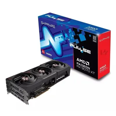 كارت الشاشة Sapphire PULSE AMD Radeon RX 9070 XT 16GB GDDR6