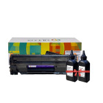 Datco CRG725/728 - كاترج كانون 725 مع 2 تعبئة هدية