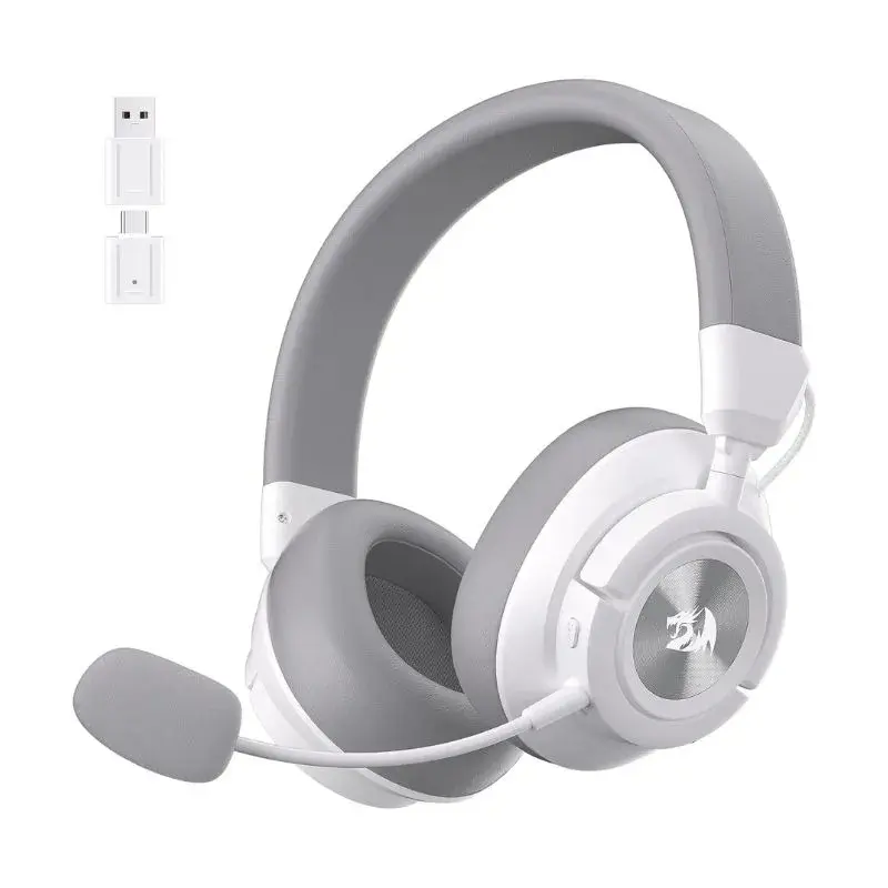 Redragon H889 SPECTRA PRO – سماعة ألعاب لاسلكية بيضاء