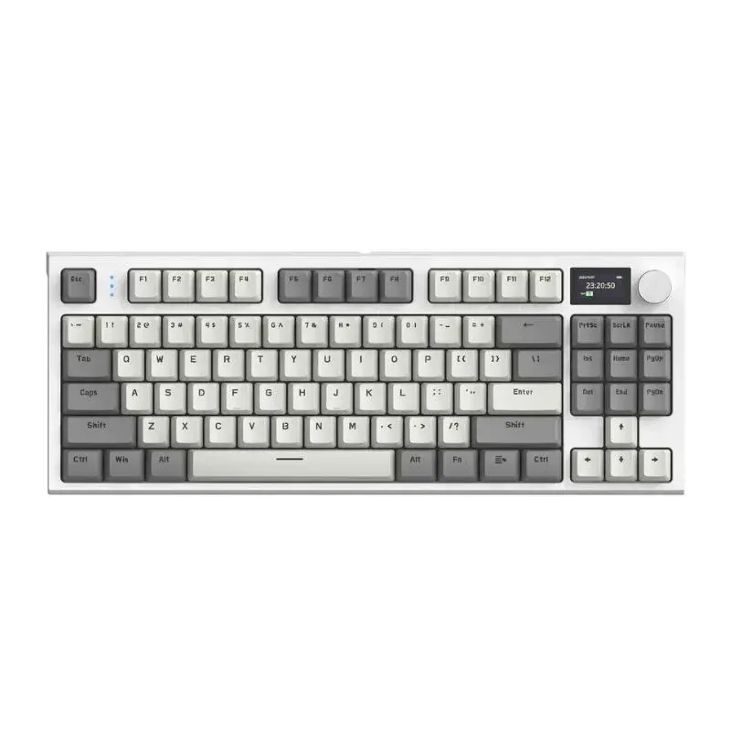 ATTACK SHARK K86 RGB لاسلكي لوحة مفاتيح ألعاب ميكانيكية - رمادي